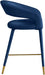 Destiny Velvet Stool - Sterling House Interiors