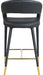 Destiny Faux Leather Stool - Sterling House Interiors