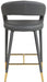 Destiny Faux Leather Stool - Sterling House Interiors