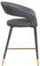 Destiny Faux Leather Stool - Sterling House Interiors