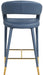 Destiny Faux Leather Stool - Sterling House Interiors