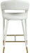 Destiny Faux Leather Stool - Sterling House Interiors