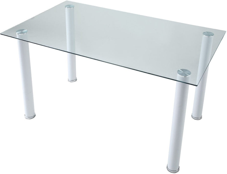 Florian Dining Table, Glass Top