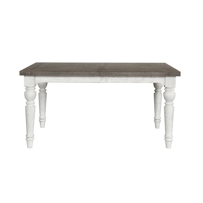 Valley Ridge Leg Table White