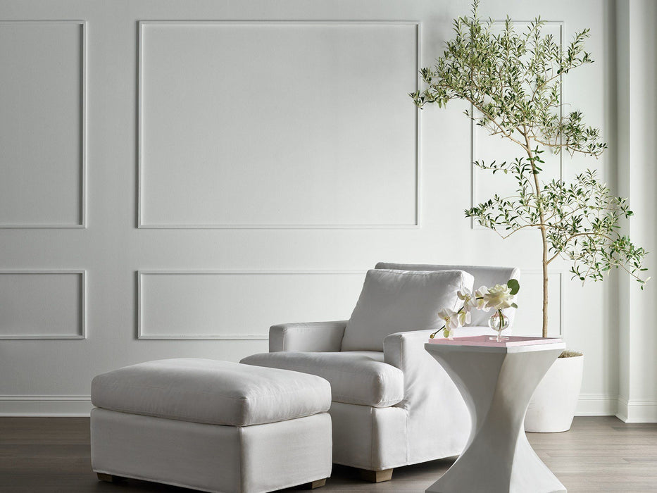 Miranda Kerr Malibu Slipcover Chair White