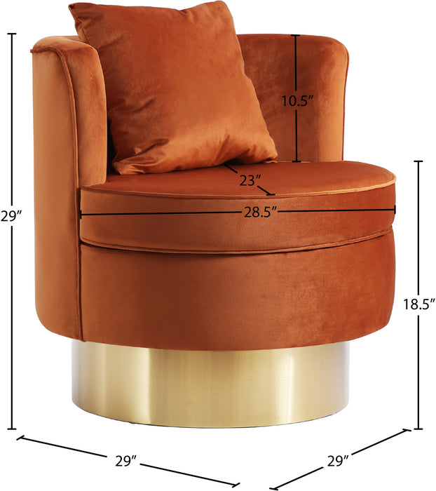 Kendra Velvet Accent Chair - Sterling House Interiors