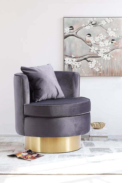 Kendra Velvet Accent Chair - Sterling House Interiors