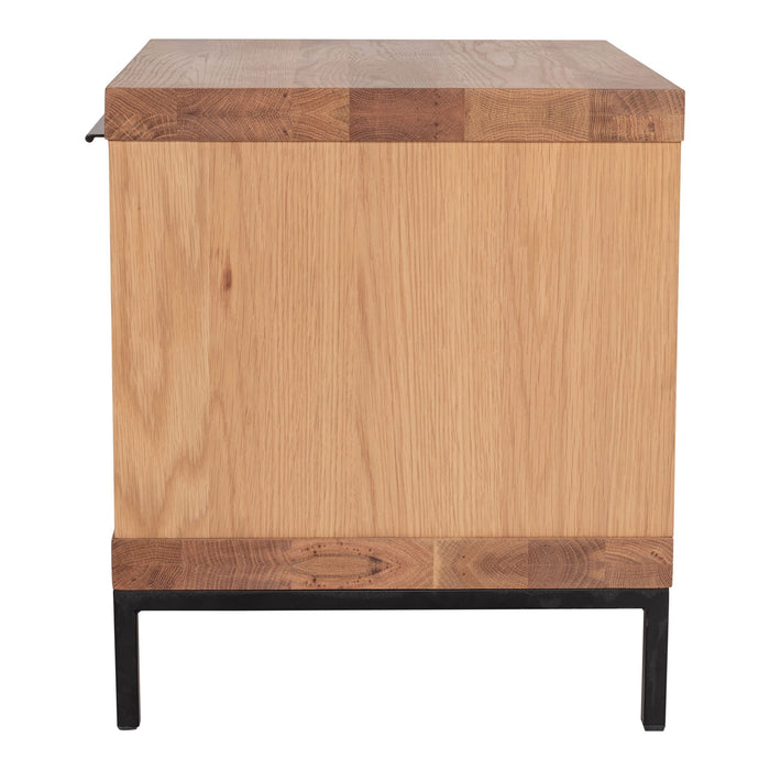 Montego One Drawer Nightstand Natural