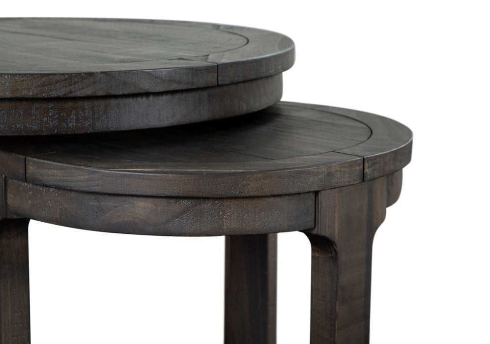 Boswell Round Nesting End Table