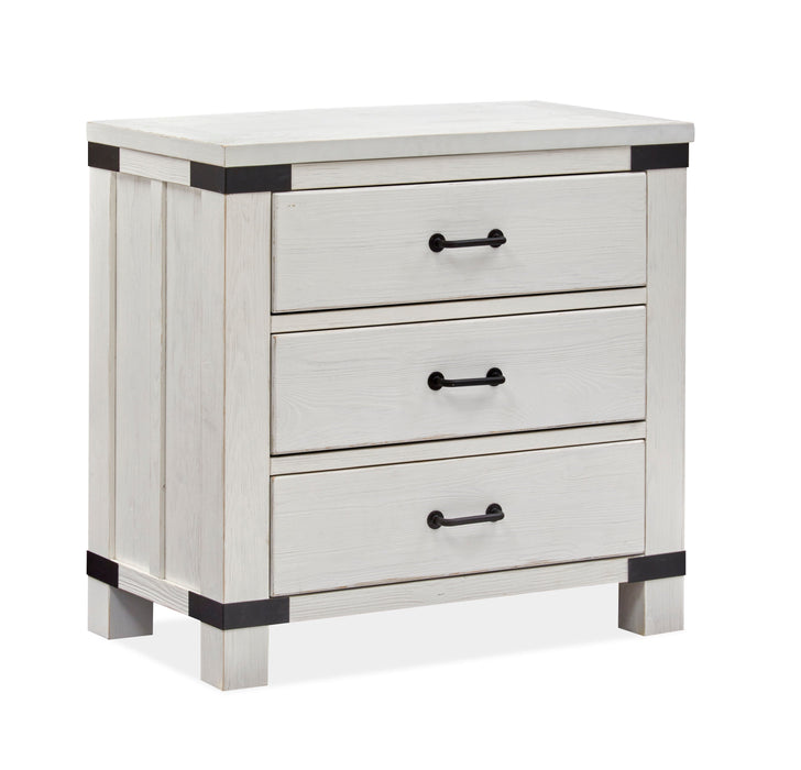 Harper Springs Bachelor Chest With Metal Decoration