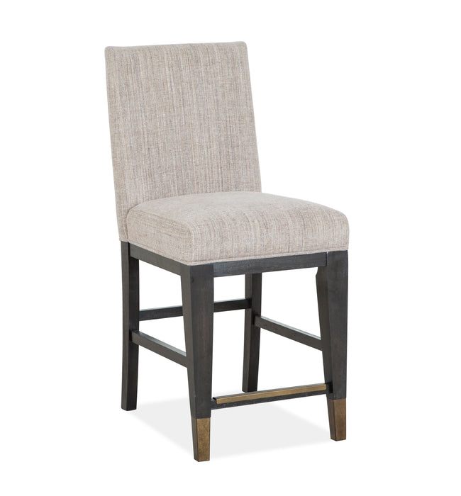 Ryker Counter Chair With Upholstered Seat And Back (Set of 2)