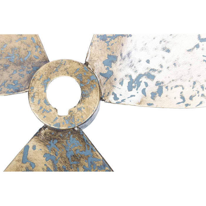 Propellers Wall Decor (set Of 2) Gold