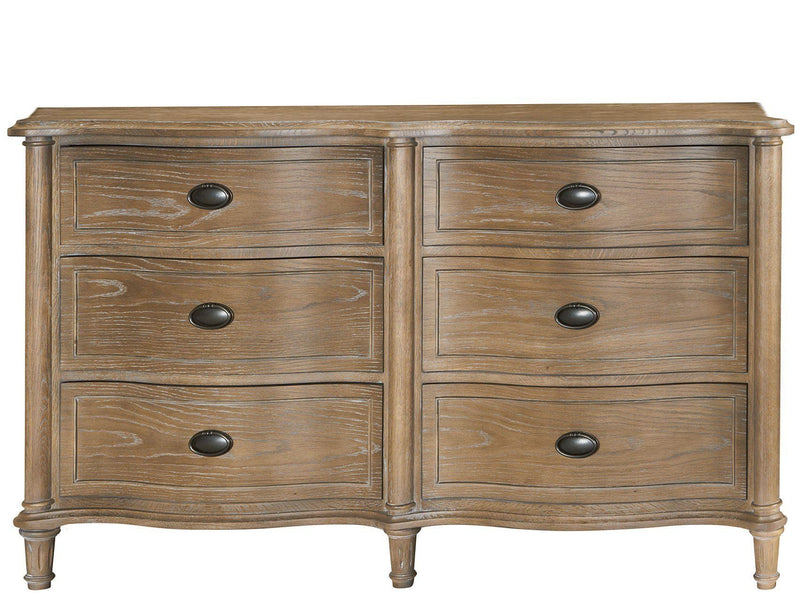 Curated Drawer Dresser Dark Brown