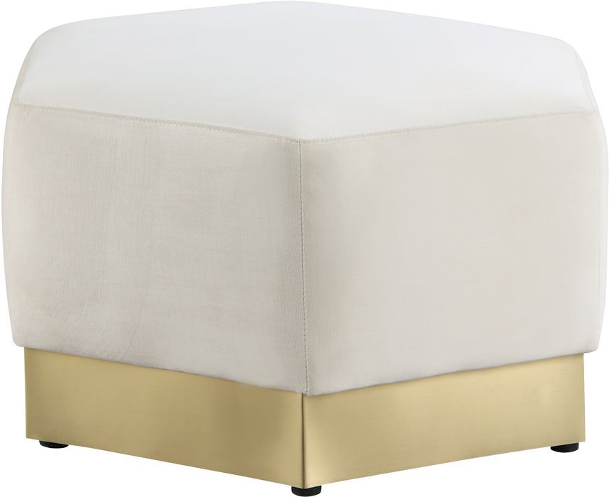 Marquis Velvet Ottoman - Sterling House Interiors