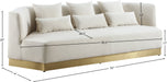 Marquis Velvet Sofa - Sterling House Interiors