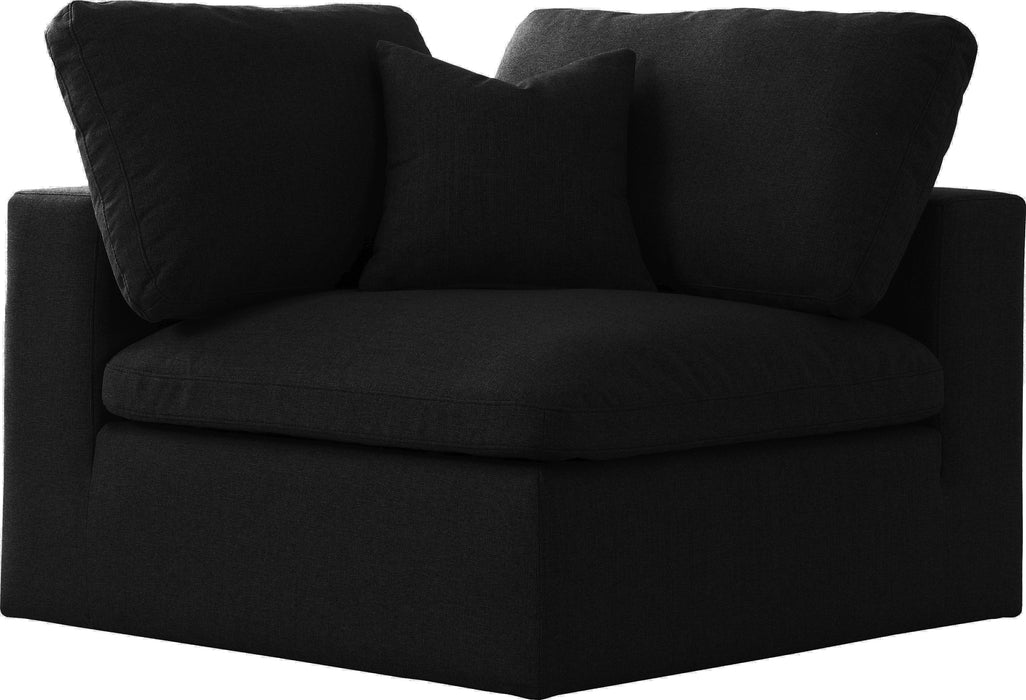 Serene Linen Fabric Deluxe Cloud Corner Chair - Sterling House Interiors