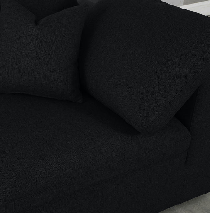 Serene Linen Fabric Deluxe Cloud Corner Chair - Sterling House Interiors