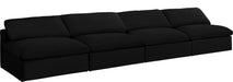 Serene Linen Fabric Deluxe Cloud Modular Armless Sofa - Sterling House Interiors