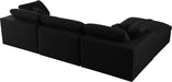 Serene Linen Fabric Deluxe Cloud Modular Sectional - Sterling House Interiors