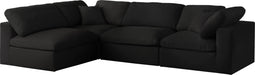Serene Linen Fabric Deluxe Cloud Modular Sectional - Sterling House Interiors