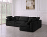 Serene Linen Fabric Deluxe Cloud Modular Sectional - Sterling House Interiors