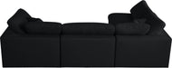 Serene Linen Fabric Deluxe Cloud Modular Sectional - Sterling House Interiors