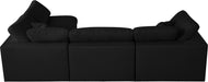 Serene Linen Fabric Deluxe Cloud Modular Sectional - Sterling House Interiors
