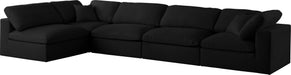 Serene Linen Fabric Deluxe Cloud Modular Sectional - Sterling House Interiors