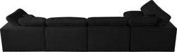 Serene Linen Fabric Deluxe Cloud Modular Sectional - Sterling House Interiors