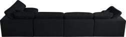 Serene Linen Fabric Deluxe Cloud Modular Sectional - Sterling House Interiors