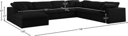 Serene Linen Fabric Deluxe Cloud Modular Sectional - Sterling House Interiors