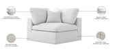 Serene Linen Fabric Deluxe Cloud Corner Chair - Sterling House Interiors
