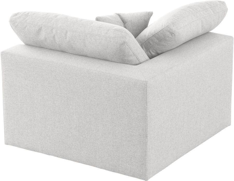 Serene Linen Fabric Deluxe Cloud Corner Chair - Sterling House Interiors