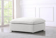 Serene Linen Fabric Deluxe Cloud Ottoman - Sterling House Interiors