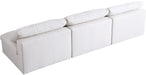 Serene Linen Fabric Deluxe Cloud Modular Armless Sofa - Sterling House Interiors