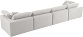 Serene Linen Fabric Deluxe Cloud Modular Sofa - Sterling House Interiors