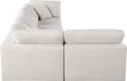 Serene Linen Fabric Deluxe Cloud Modular Sectional - Sterling House Interiors