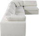Serene Linen Fabric Deluxe Cloud Modular Sectional - Sterling House Interiors