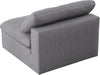 Serene Linen Fabric Deluxe Cloud Armless Chair - Sterling House Interiors