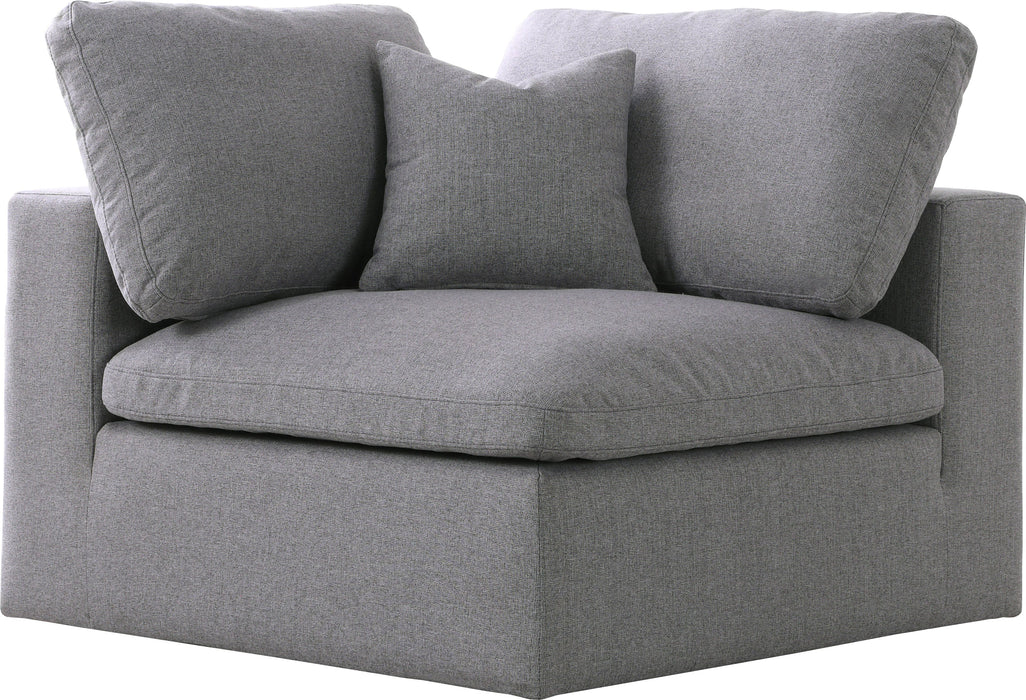 Serene Linen Fabric Deluxe Cloud Corner Chair - Sterling House Interiors