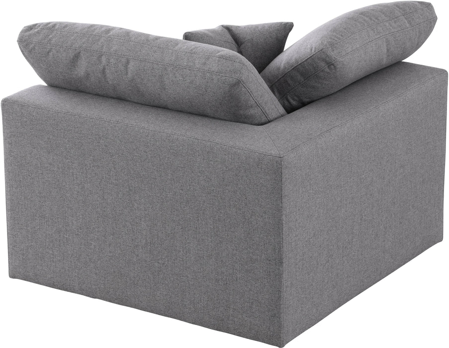 Serene Linen Fabric Deluxe Cloud Corner Chair - Sterling House Interiors