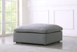 Serene Linen Fabric Deluxe Cloud Ottoman - Sterling House Interiors