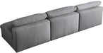 Serene Linen Fabric Deluxe Cloud Modular Armless Sofa - Sterling House Interiors