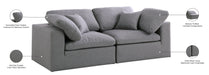 Serene Linen Fabric Deluxe Cloud Modular Sofa - Sterling House Interiors