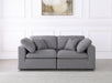 Serene Linen Fabric Deluxe Cloud Modular Sofa - Sterling House Interiors