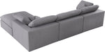 Serene Linen Fabric Deluxe Cloud Modular Sectional - Sterling House Interiors