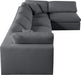 Serene Linen Fabric Deluxe Cloud Modular Sectional - Sterling House Interiors