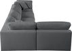Serene Linen Fabric Deluxe Cloud Modular Sectional - Sterling House Interiors