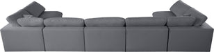 Serene Linen Fabric Deluxe Cloud Modular Sectional - Sterling House Interiors