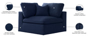 Serene Linen Fabric Deluxe Cloud Corner Chair - Sterling House Interiors